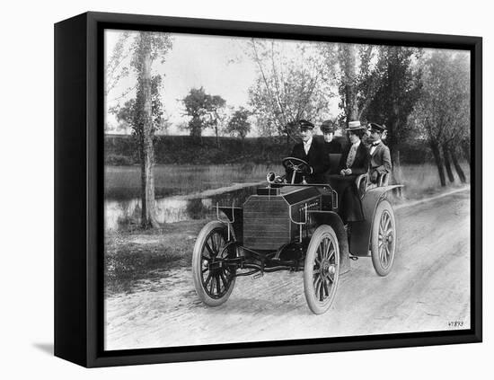 Mercedes 35 Hp Motor Car, 1901-null-Framed Stretched Canvas