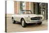 Mercedes Benz 230SL 1963-Simon Clay-Stretched Canvas