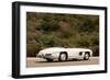 Mercedes Benz 300 SL roadster 1958-Simon Clay-Framed Photographic Print