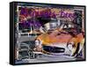 Mercedes Benz 300 Sl-Victoria Hues-Framed Stretched Canvas