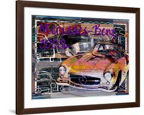 Mercedes Benz 300 Sl-Victoria Hues-Framed Giclee Print