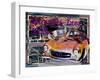 Mercedes Benz 300 Sl-Victoria Hues-Framed Giclee Print