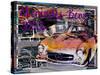 Mercedes Benz 300 Sl-Victoria Hues-Stretched Canvas