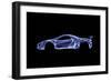 Mercedes-Benz 300sl-Octavian Mielu-Framed Art Print