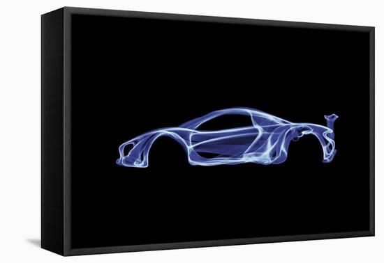 Mercedes-Benz 300sl-Octavian Mielu-Framed Stretched Canvas