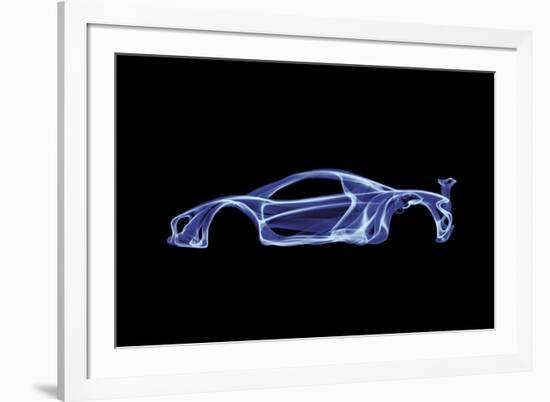 Mercedes-Benz 300sl-Octavian Mielu-Framed Art Print