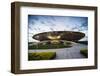 Mercedes Benz Arena in Shanghai Pudong, Shanghai, China, Asia-Andreas Brandl-Framed Photographic Print