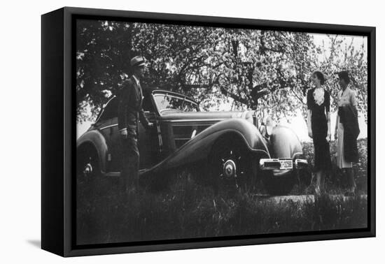 Mercedes-Benz Car, C1930S-null-Framed Stretched Canvas