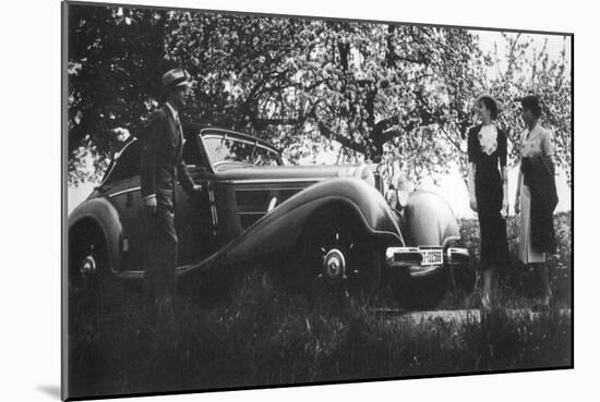 Mercedes-Benz Car, C1930S-null-Mounted Giclee Print