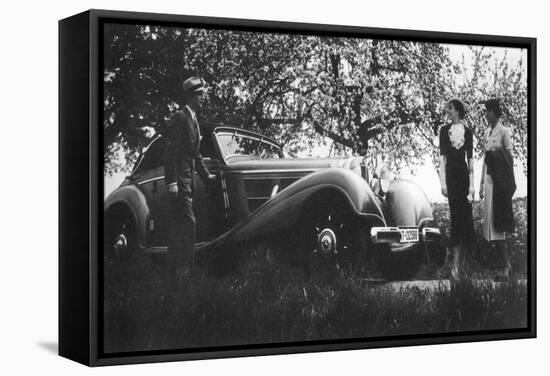 Mercedes-Benz Car, C1930S-null-Framed Stretched Canvas