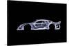 Mercedes-Benz CLK GTR-Octavian Mielu-Stretched Canvas