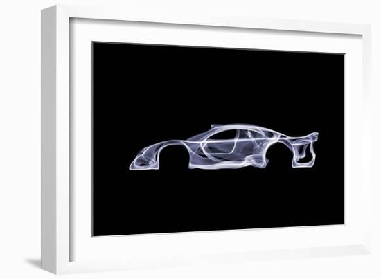 Mercedes-Benz CLK GTR-Octavian Mielu-Framed Art Print