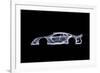 Mercedes-Benz CLK GTR-Octavian Mielu-Framed Art Print