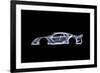 Mercedes-Benz CLK GTR-Octavian Mielu-Framed Art Print