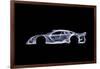 Mercedes-Benz CLK GTR-Octavian Mielu-Framed Art Print