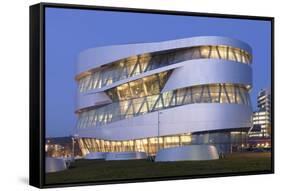 Mercedes Benz Museum, Stuttgart, Baden Wurttemberg, Germany, Europe-Markus Lange-Framed Stretched Canvas