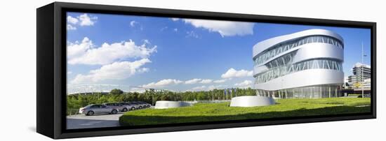 Mercedes Benz Museum, Stuttgart, Baden Wurttemberg, Germany, Europe-Markus Lange-Framed Stretched Canvas