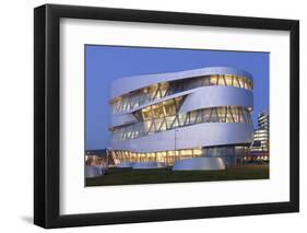 Mercedes Benz Museum, Stuttgart, Baden Wurttemberg, Germany, Europe-Markus Lange-Framed Photographic Print