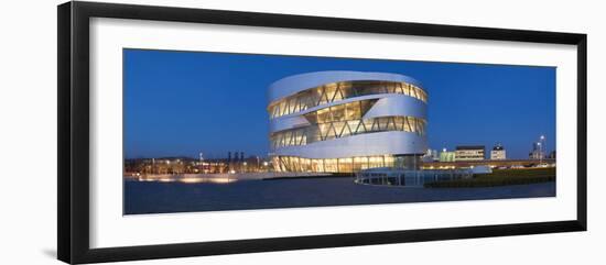 Mercedes-Benz Museum, Stuttgart, Baden-Wurttemberg, Germany-null-Framed Photographic Print