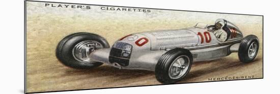 Mercedes-Benz Racer-null-Mounted Art Print