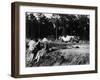 Mercedes-Benz Ss in Action at the Le Mans 24 Hours, France, 1930-null-Framed Photo