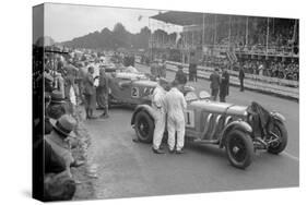 Mercedes-Benz SSKs of Malcolm Campbell and Earl Howe, Irish Grand Prix, Phoenix Park, Dublin, 1930-Bill Brunell-Stretched Canvas