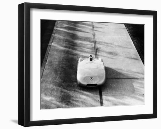 Mercedes-Benz Streamliner Car, 1938-null-Framed Photographic Print