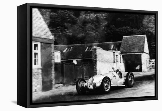 Mercedes-Benz W125, Donington Grand Prix, 1937-null-Framed Stretched Canvas