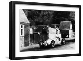 Mercedes-Benz W125, Donington Grand Prix, 1937-null-Framed Photographic Print