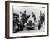 Mercedes-Benz W125 Grand Prix Car at the Nurburgring, Germany, 1937-null-Framed Photographic Print