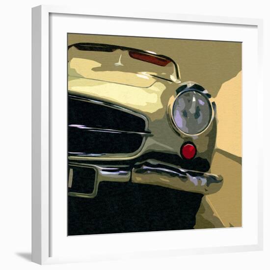 Mercedes Classic-Malcolm Sanders-Framed Art Print