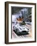 Mercedes Crash in the 1955 Le Mans Race-Graham Coton-Framed Giclee Print
