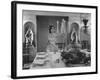 Mercedes de Areilza, Daughter of Spanish Ambassador to Un, Preparing for Dinner Party-Nina Leen-Framed Premium Photographic Print