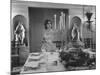 Mercedes de Areilza, Daughter of Spanish Ambassador to Un, Preparing for Dinner Party-Nina Leen-Mounted Premium Photographic Print