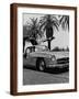 Mercedes Gullwing Sports Car-Ed Clark-Framed Photographic Print