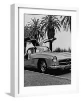 Mercedes Gullwing Sports Car-Ed Clark-Framed Photographic Print