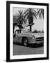 Mercedes Gullwing Sports Car-Ed Clark-Framed Photographic Print