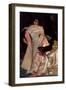 Mercedes Mendeville, Countess of San Félix, 1906, Spanish School, Oil on canvas, 198 cm x 99 cm-Joaquin Sorolla-Framed Premium Giclee Print