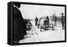 Mercedes of Christian Lautenschlager, French Grand Prix, Dieppe, 1908-null-Framed Stretched Canvas