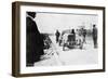 Mercedes of Christian Lautenschlager, French Grand Prix, Dieppe, 1908-null-Framed Photographic Print