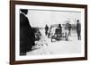 Mercedes of Christian Lautenschlager, French Grand Prix, Dieppe, 1908-null-Framed Photographic Print