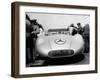 Mercedes Streamliner Car at Avus Motor Racing Circuit, Berlin, Germany, C1937-null-Framed Photographic Print