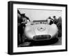 Mercedes Streamliner Car at Avus Motor Racing Circuit, Berlin, Germany, C1937-null-Framed Photographic Print