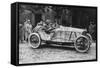 Mercedes Which Came Third in the 1914 French Grand Prix-null-Framed Stretched Canvas