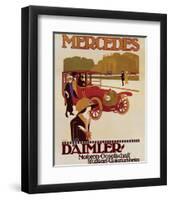 Mercedes-null-Framed Art Print