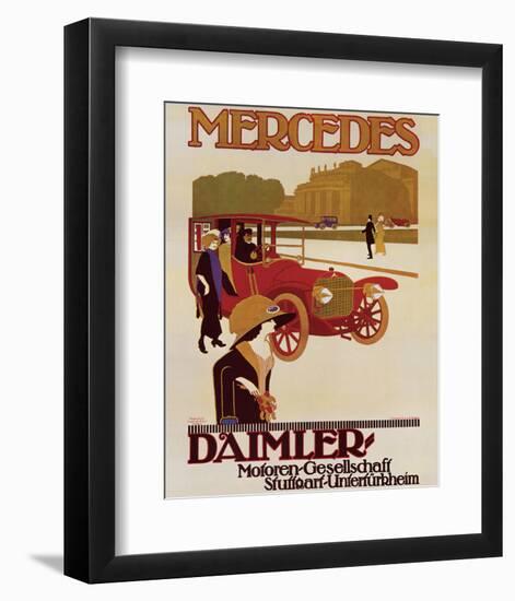 Mercedes-null-Framed Art Print