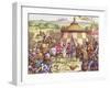 Mercenaries Camped in Italy in the Middle Ages-Pat Nicolle-Framed Giclee Print