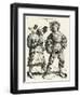 Mercenary soldier and his wife-Daniel Hopfer-Framed Giclee Print