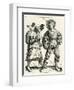 Mercenary soldier and his wife-Daniel Hopfer-Framed Giclee Print