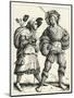 Mercenary soldier and his wife-Daniel Hopfer-Mounted Giclee Print
